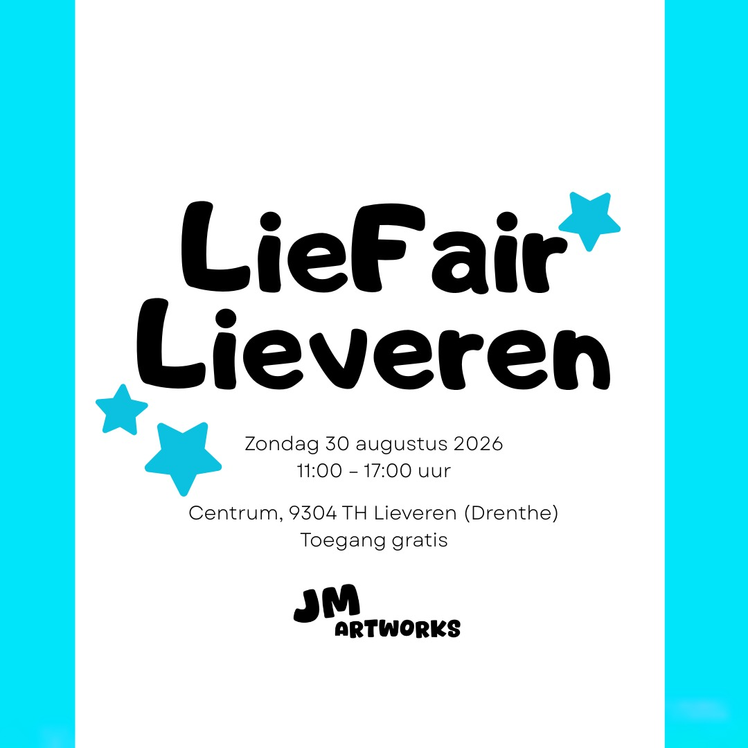 Ik sta op de LieFair in Lieveren!