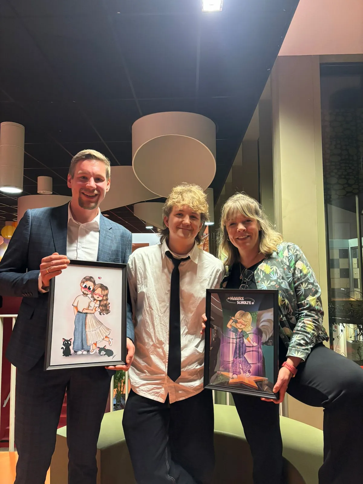 Diploma-uitreiking PRO Drachten – Een Bijzondere Avond met Persoonlijke Tekeningen